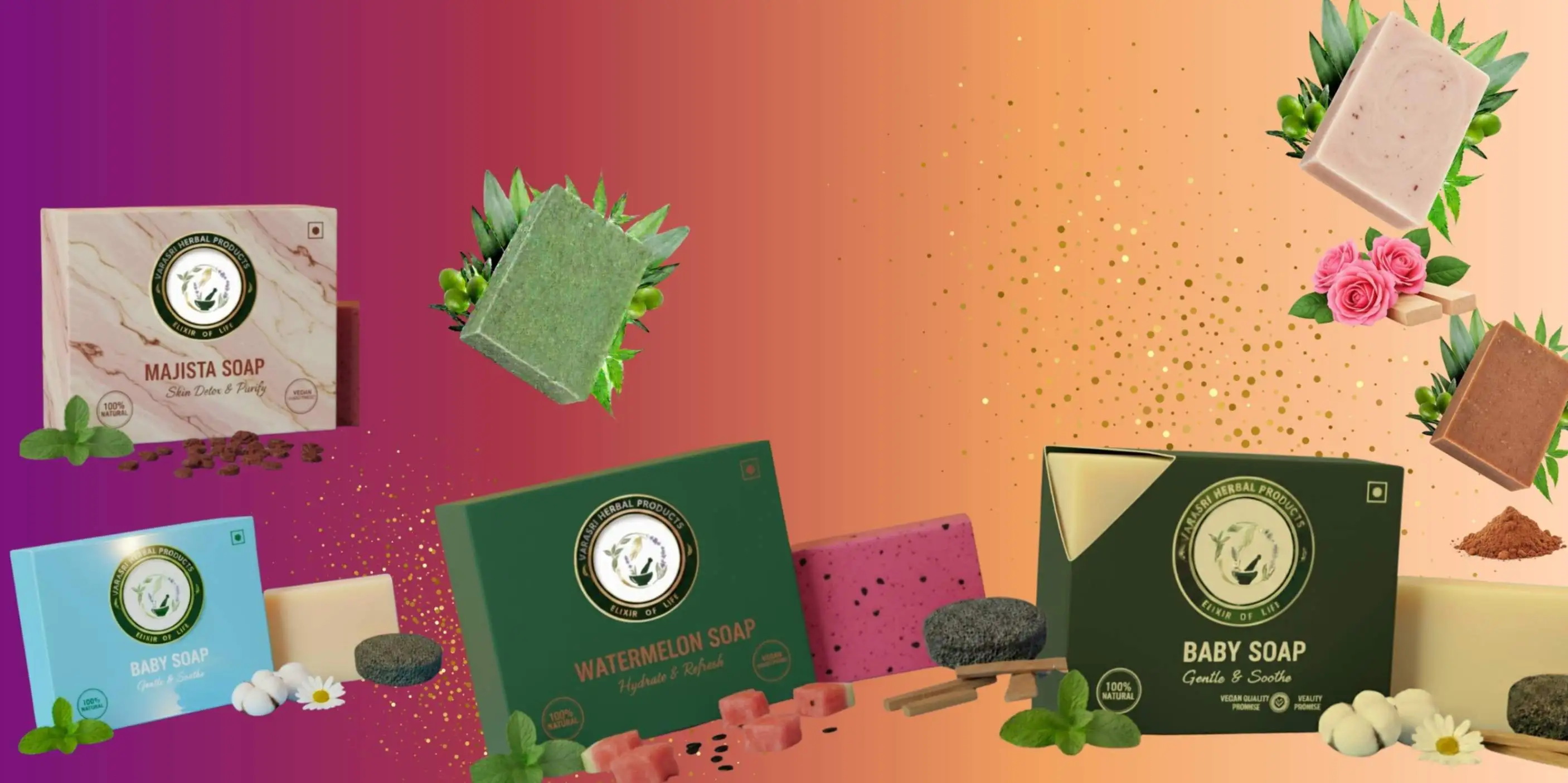 Handcrafted Herbal Soaps – Gentle Natural Care for Pure, Healthy Skin